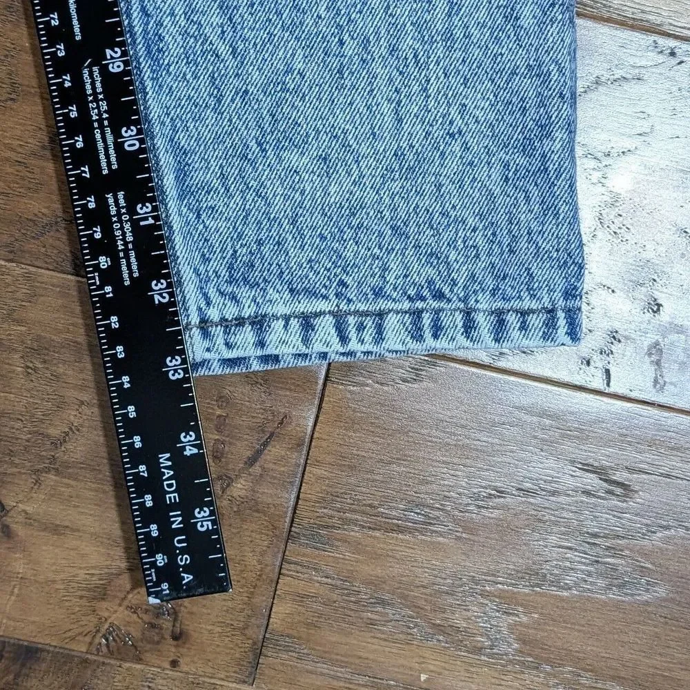 Levis Silver Tab 512 Acid Wash Jeans Men 34x34 (Actual 30x33) Vintage‎ 90's